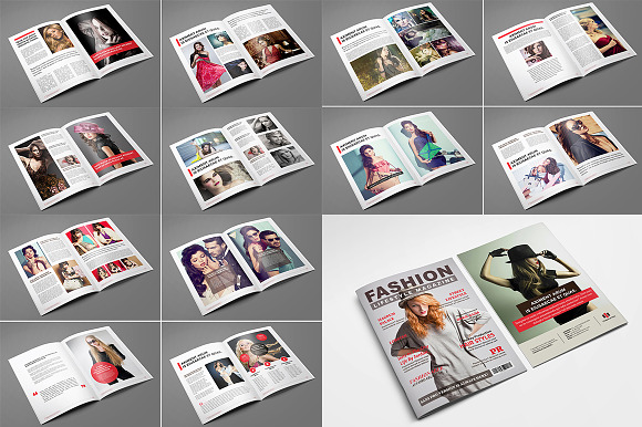 Magazine Bundle_10 Template_V01 in Magazine Templates - product preview 2