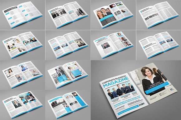 Magazine Bundle_10 Template_V01 in Magazine Templates - product preview 4