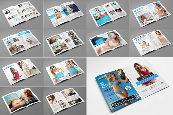 Magazine Bundle_10 Template_V01 in Magazine Templates - product preview 6