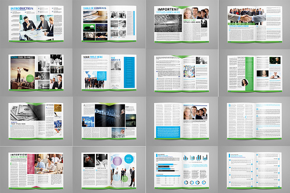 Magazine Bundle_10 Template_V01 in Magazine Templates - product preview 12