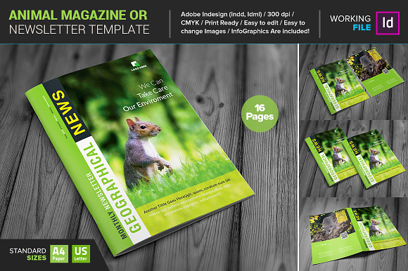 Magazine Bundle_10 Template_V01 in Magazine Templates - product preview 15
