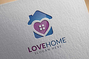 Love Home Logo, Real estate Logo