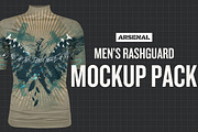 Men’s Rashguard Mockup Template Pack