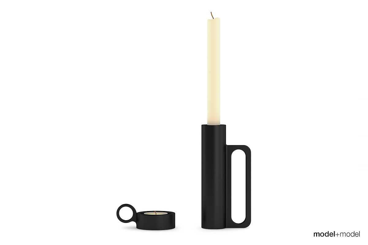 Eno candleholders in Objects - product preview 8