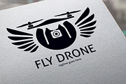 Fly Drone Logo