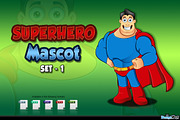 Superhero Mascot - Set 1