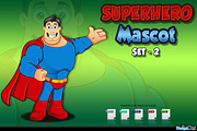 Superhero Mascot - Set 2