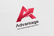 Advantage- Letter A Logo