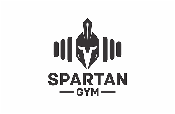 Spartan Gym  in Logo Templates - product preview 1