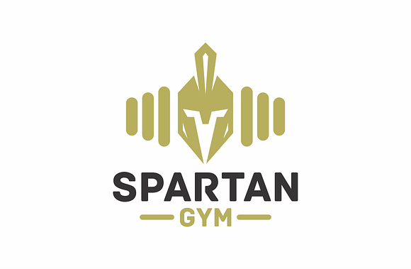 Spartan Gym  in Logo Templates - product preview 2
