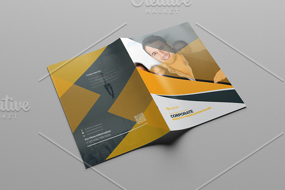 Corporate Presentation Folder in Stationery Templates - product preview 1