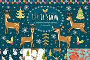 Let It Snow: patterns & cards