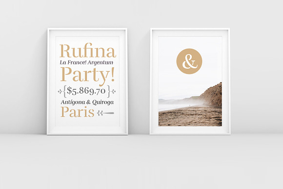 Rufina Stencil  in Serif Fonts - product preview 7