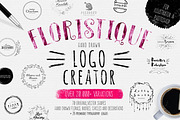 Floristique-Hand Drawn Logo Creator