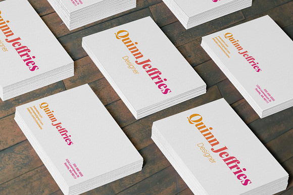Simple Modern Business Card 019 in Business Card Templates - product preview 4