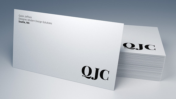 Classic Business Card Design 018 in Business Card Templates - product preview 1