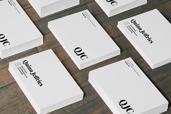 Classic Business Card Design 018 in Business Card Templates - product preview 2