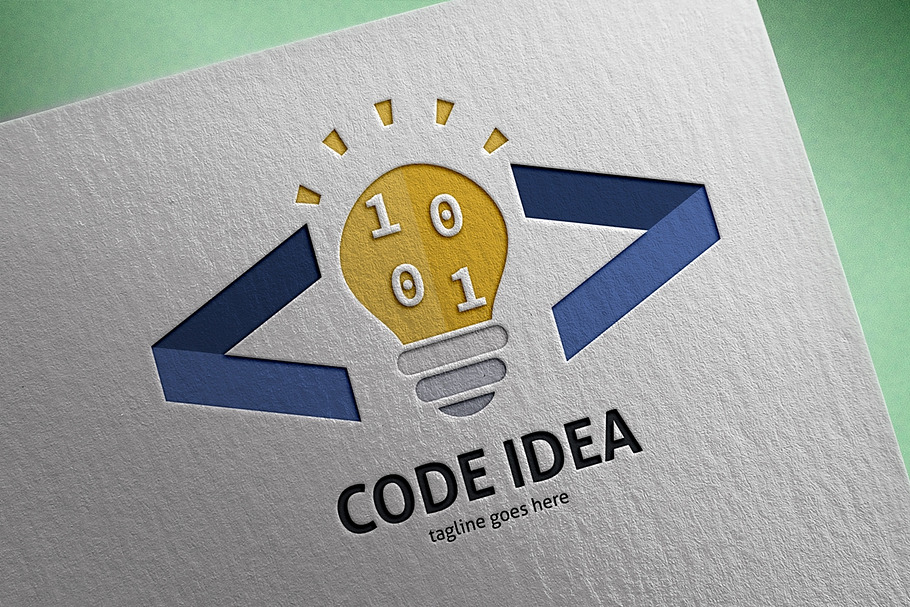 Code Idea Logo in Logo Templates - product preview 8