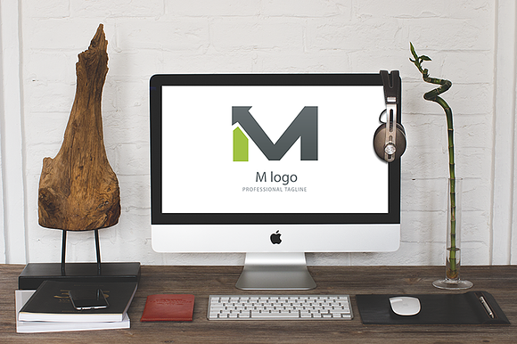 M logo in Logo Templates - product preview 4