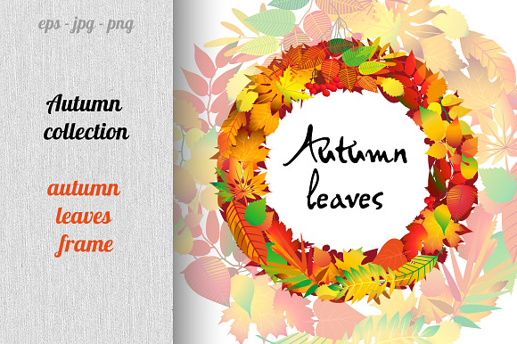 Autumn collection in Illustrations - product preview 3