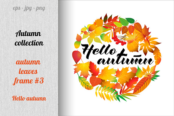 Autumn collection in Illustrations - product preview 5