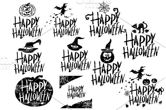 Halloween part 4 in Logo Templates - product preview 1