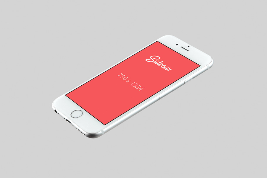 6 Floating iPhone Mockups  in Mobile & Web Mockups - product preview 8