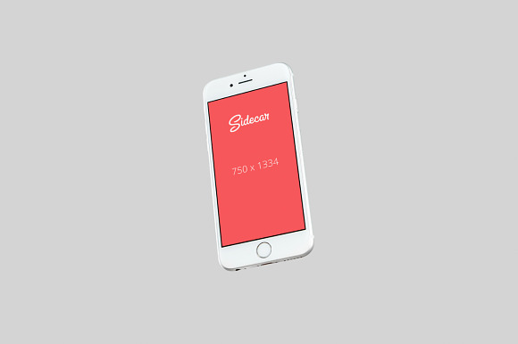6 Floating iPhone Mockups  in Mobile & Web Mockups - product preview 2
