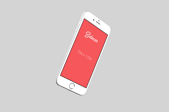 6 Floating iPhone Mockups  in Mobile & Web Mockups - product preview 3