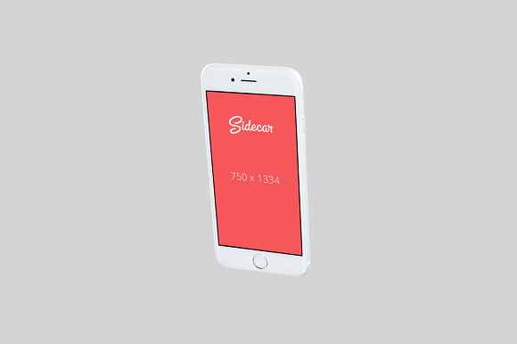 6 Floating iPhone Mockups  in Mobile & Web Mockups - product preview 4