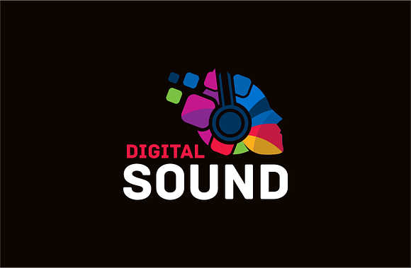 Digital Sound  in Logo Templates - product preview 1
