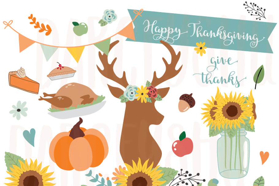 Fall Graphics, Thanksgiving Clip Art