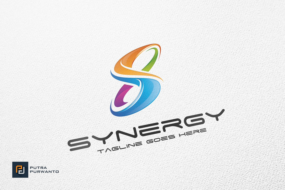 Synergy / Infinity - Logo in Logo Templates - product preview 8