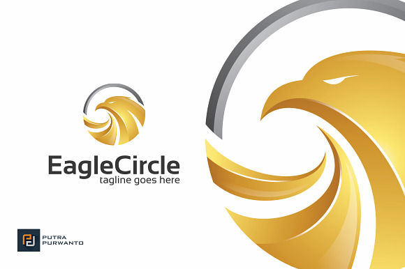 Eagle Circle - Logo in Logo Templates - product preview 3