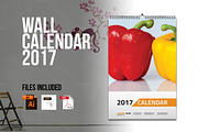 Wall Calendar Template 2017 V1