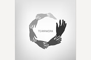 Teamwork & Help Icon