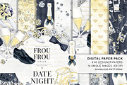 Valentine Date Nigh Designer Papers