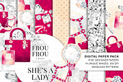 Fashion Watercolor Paper Pack