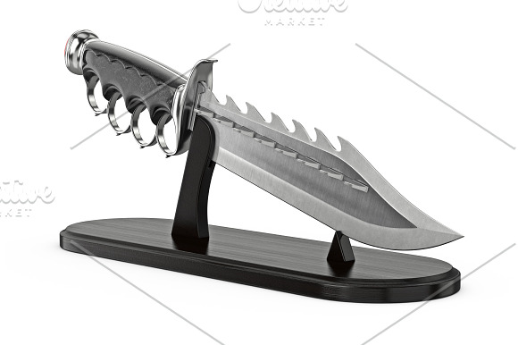 Knife antique weapon, set in Objects - product preview 2