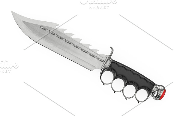 Knife antique weapon, set in Objects - product preview 3