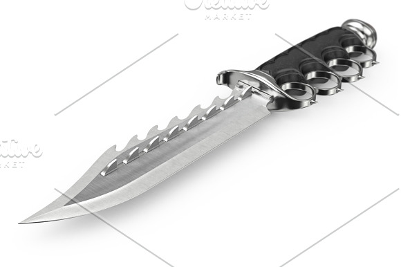 Knife antique weapon, set in Objects - product preview 4