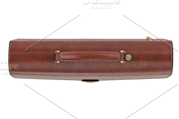 Briefcase classic brown set in Objects - product preview 8