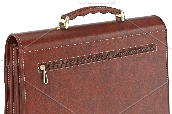 Briefcase classic brown set in Objects - product preview 10