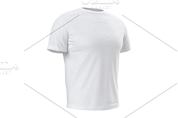 Tshirt white clothing set collection in Objects - product preview 1