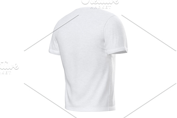 Tshirt white clothing set collection in Objects - product preview 2