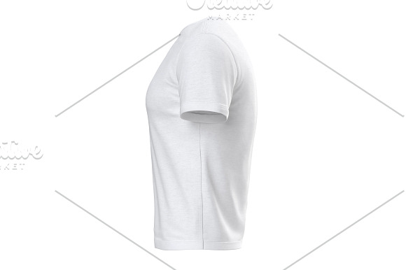 Tshirt white clothing set collection in Objects - product preview 6