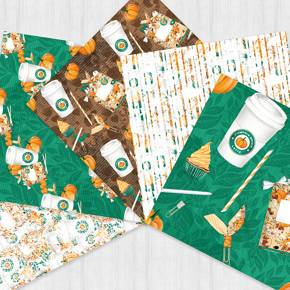 Coffee Paper Pack Pumpkin Spice in Patterns - product preview 3