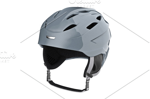 Helmet ski set in Objects - product preview 3
