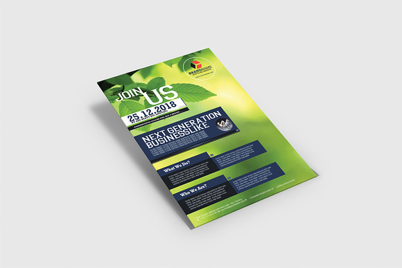Business Flyers 5 Colors Variation in Flyer Templates - product preview 3