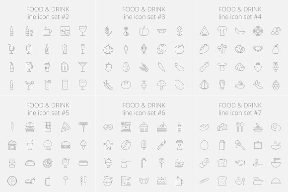 1540 vector line icons pack. in Easter Icons - product preview 4